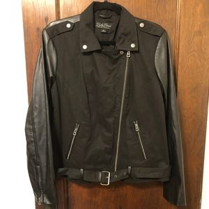 Lucky Brand Black Moto Jacket